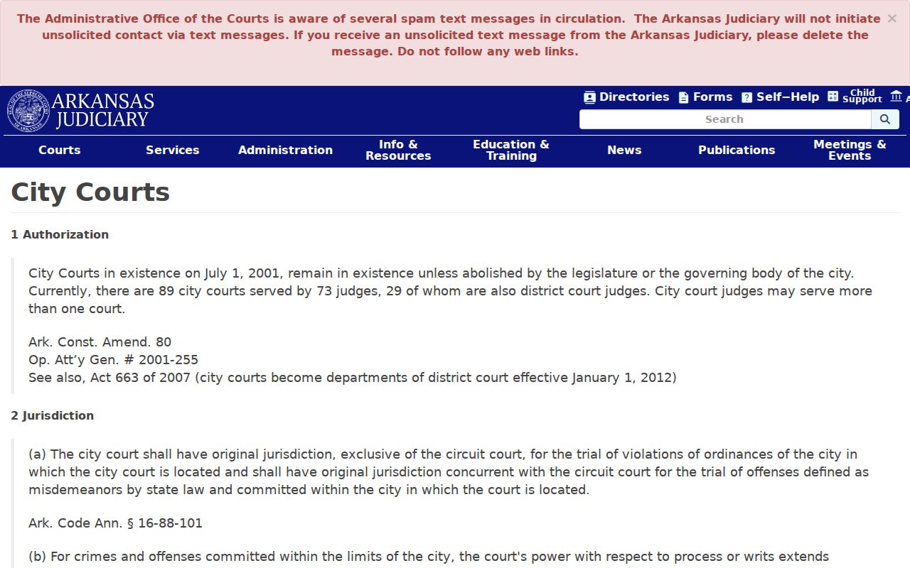 Cross County bench warrant court jurisdiction reference